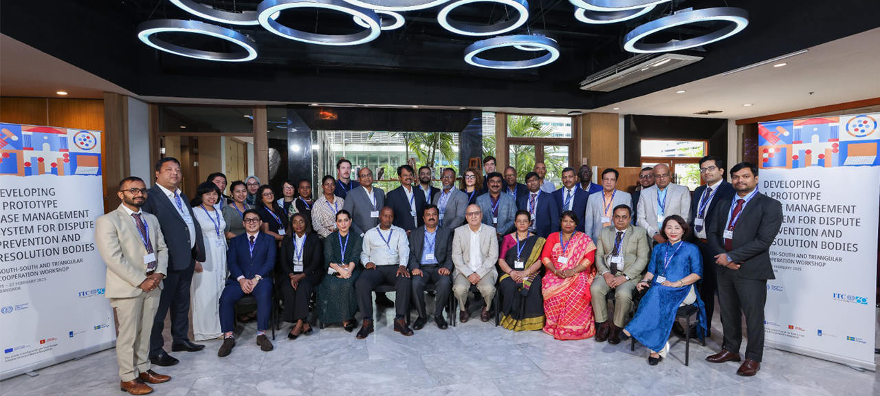 Participants from over 10 countries in ILO workshop to ‘develop a prototype labour dispute digital case management system’ held at Bangkok from 25th to 27th Feb 2025